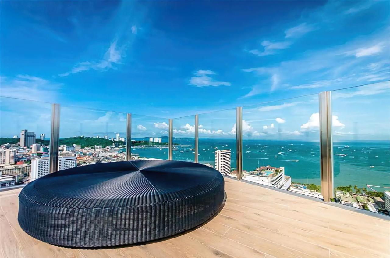 Great Location With Infinity Pool - Central Pattaya Apartment Ngoại thất bức ảnh