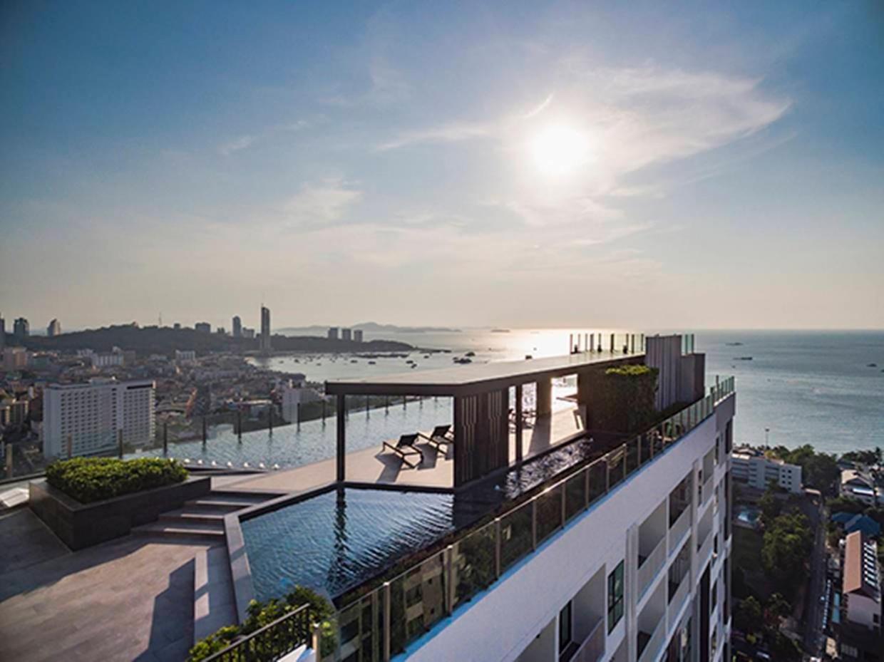 Great Location With Infinity Pool - Central Pattaya Apartment Ngoại thất bức ảnh